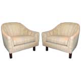 Pair of Harvey Probber Tub Chairs