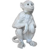 Large French Ceramic Monkey