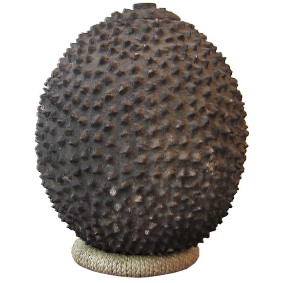 Lobi Tribe Lidded Vessel