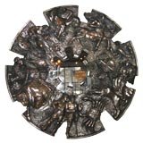 Large Zodiac Relief Mirror