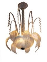 Whimsical Venetian fountain chandelier