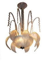 Whimsical Venetian fountain chandelier