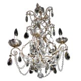 Italian antique crystal chandelier