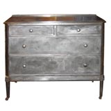 Vintage Deco metal dresser