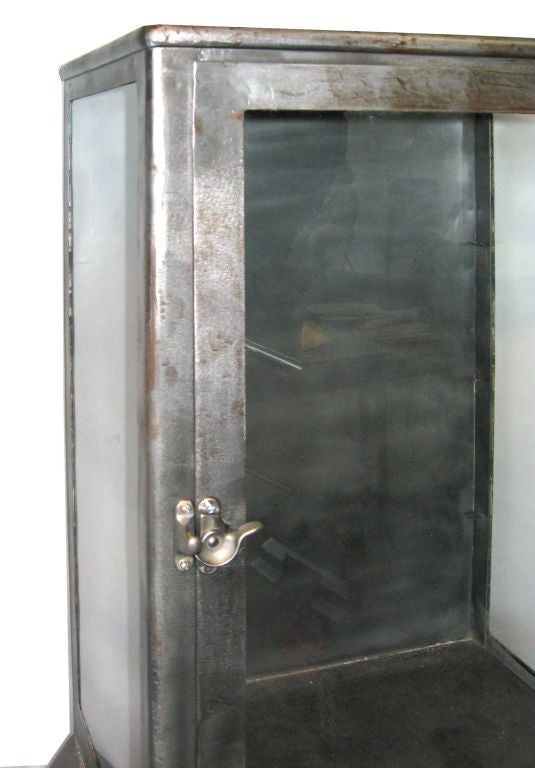 American Antique medical cabinet on wheels