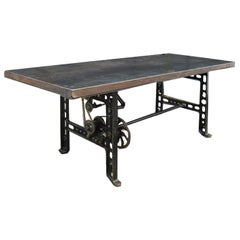 Vintage Steel industrial table