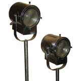 Vintage Pair of stage lights/floor lamps
