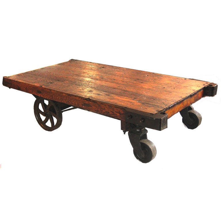 Industrial cart / coffe table