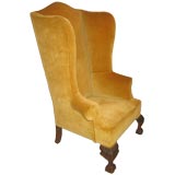 Antique George II wing chair