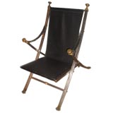 Maison Jansen Folding Sling Chair