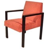 A Djo-Bourgeois Ebonized Armchair