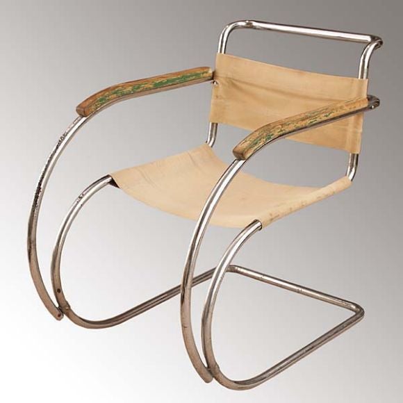 Early Mies Van Der Rohe MR-20 chair