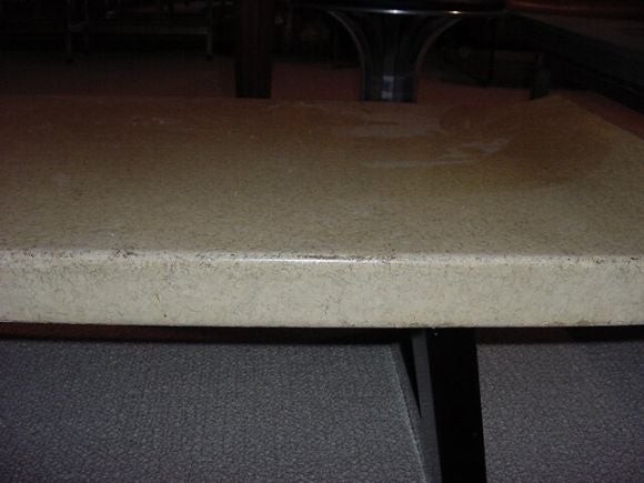 Paul Frankl Painted Cork Top Low Table/ Bench