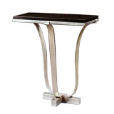 Art Deco Chromed Console Table