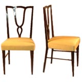 Set of Six Emilio Lancia Chairs