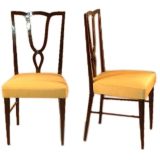 Set of Six Emilio Lancia Chairs