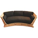 Louis Sognot Rattan Sofa