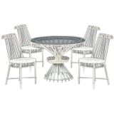A Mategot Set of Table & Four Chairs