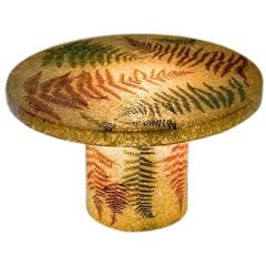 Poly-resin Table/ Lamp