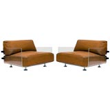 Pair of DePadova Armchairs by Tito Agnelli