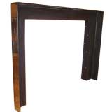 Modernist  Stainless Steel Fireplace