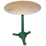 French Belle Epoque Bistro Table