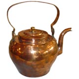 Early 19th Century French Copper Kettle