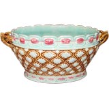 Large French Barbotine Jardiniere
