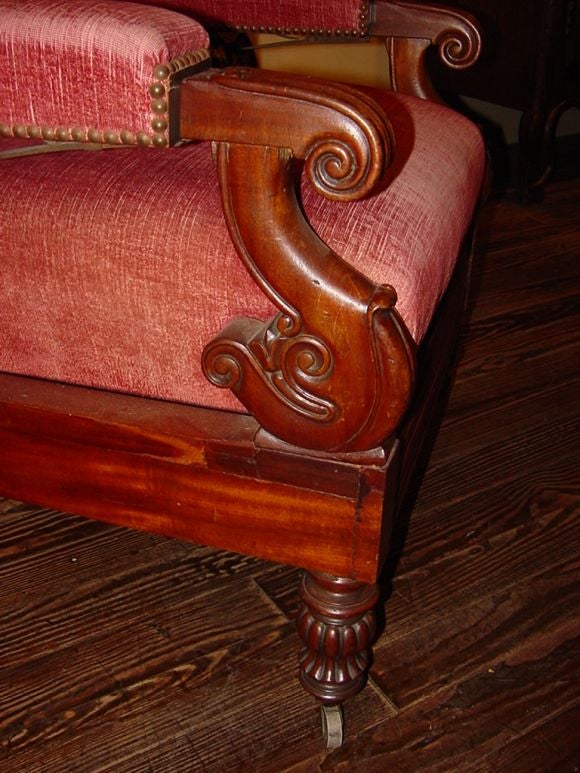 Exceptional Louis-Philippe Reclining Chair 4