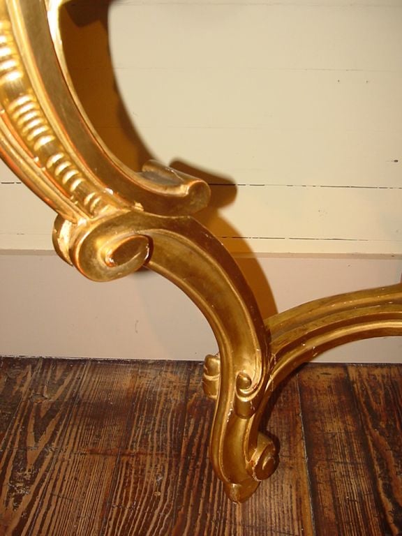 Giltwood Louis XVI Period Gilt Console For Sale