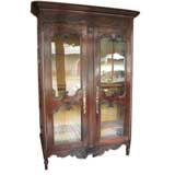 Early 19th Century French Cherry Armoire/Presentoire