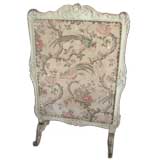 French Regence Style Painted Firescreen