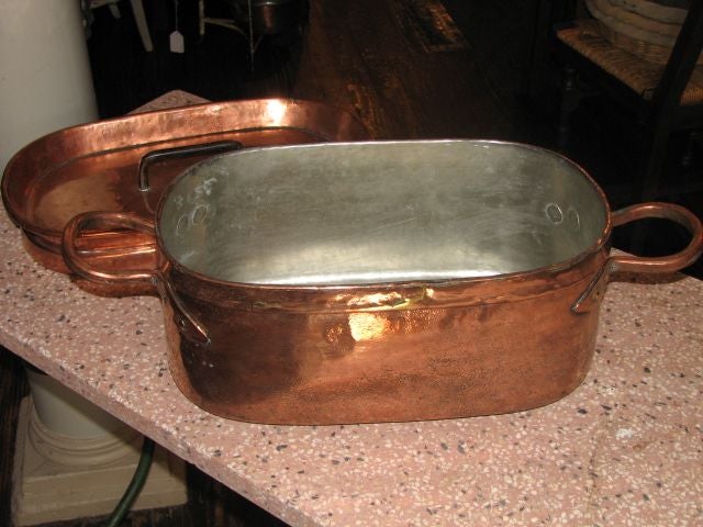 Large French Copper Daubiere 2