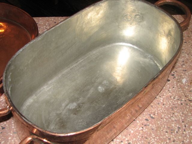 Large French Copper Daubiere 3