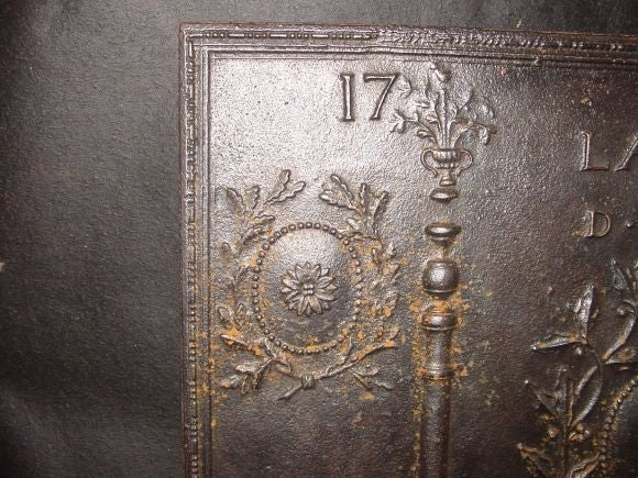 18th Century Iron Fireback