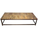 Wood and Metal Coffee Table Wood and Metal Coffee Table