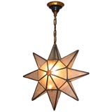 Moroccan Star Shaped Hanging Fixture