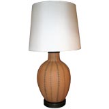Terracotta Bottle Lamp