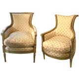 'PAIR' of Directoire Chairs