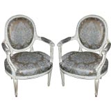 Pair of Fauteuils
