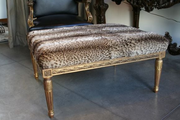 Pair of French Louis XVI Oversized Benches
