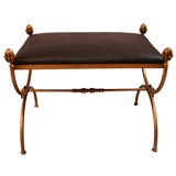 French Bronze Bench
