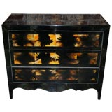 Three Drawer Horn Commode