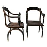 Pair of Jansen "Fauteuil Kleber"