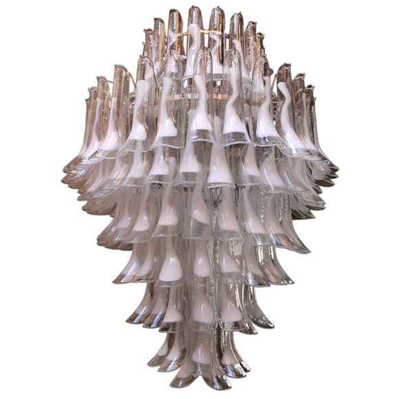 Important Mazzega Murano Chandelier At 1stdibs Important Mazzega Murano Chandelier For