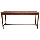 Lizard Skin Console Table