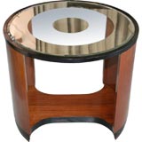 Art Deco Coffee Table with Mirrored Top