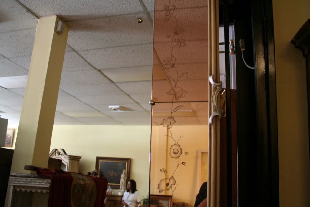 American Impressive 9-Foot Art Deco Mirror