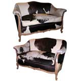 Pair of Louis XV 20's Settees