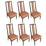 Set of 6 Dining Room Mahagony Chairs